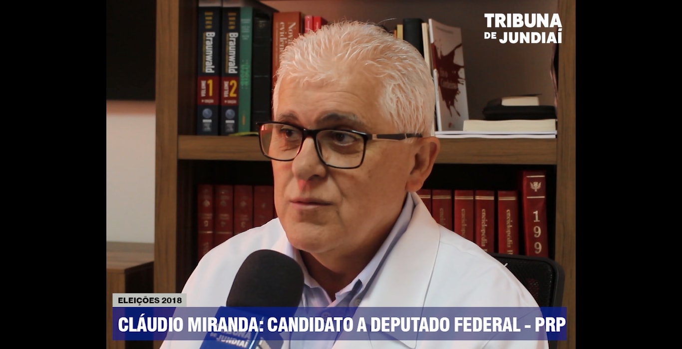 Entrevista com Dr. Cláudio Miranda - candidato a deputado federal (PRP)